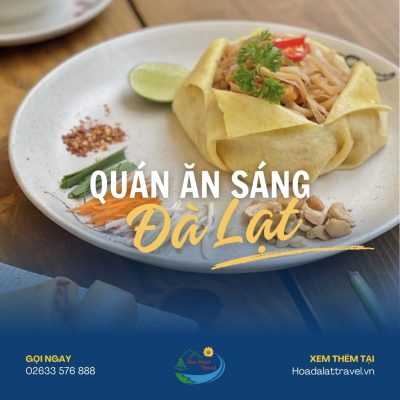 Quán ăn sáng Đà Lạt