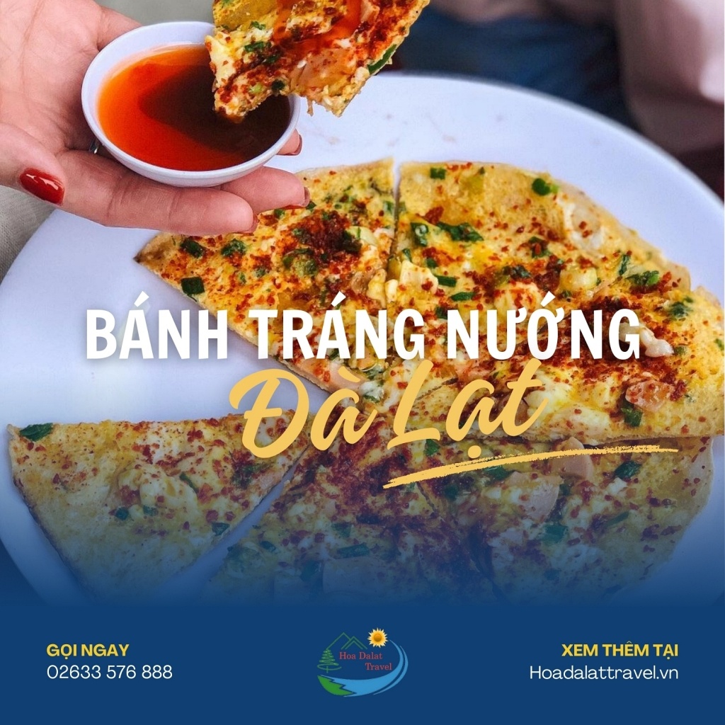 Quán bánh tráng nướng Đà Lạt