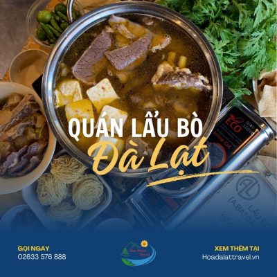 Quán lẩu bò Đà Lạt