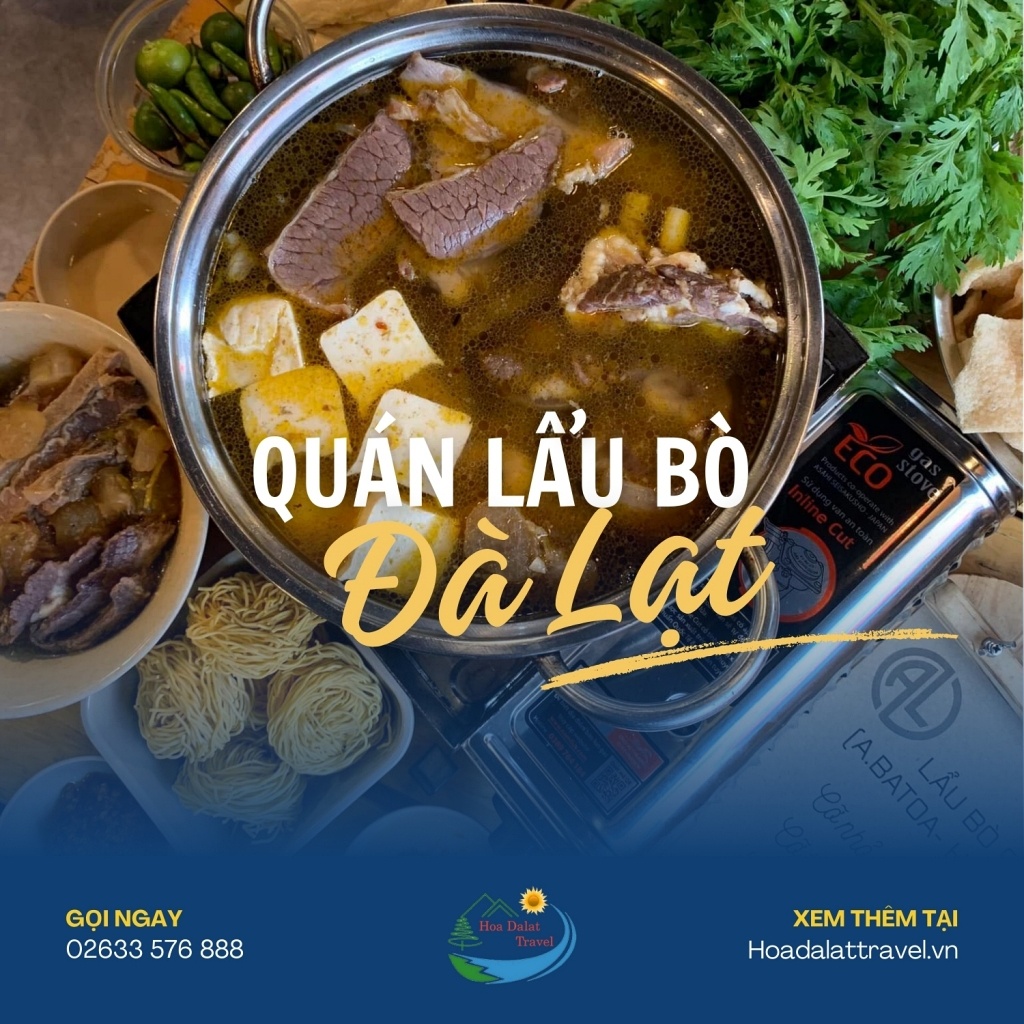 Quán lẩu bò Đà Lạt