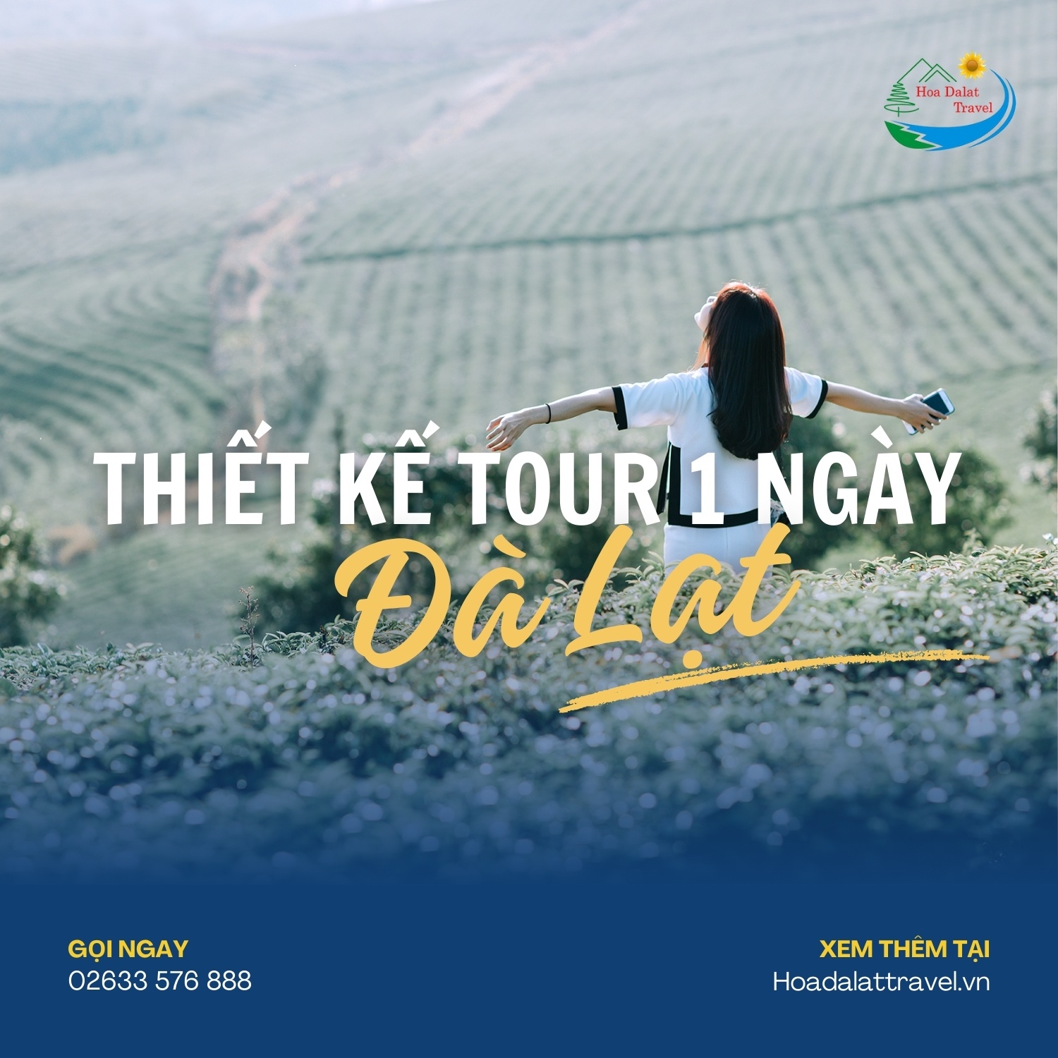 Thiết kế tour 1 ngày Đà Lạt