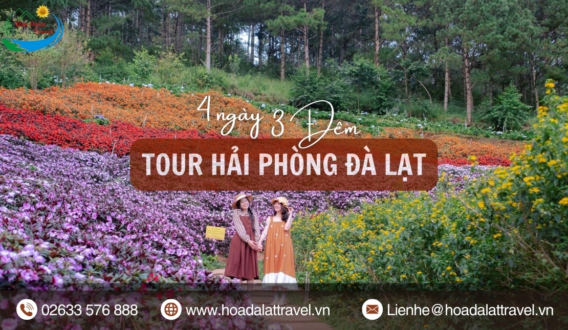 Tour Hải Phòng Đà Lạt 4 ngày 3 đêm