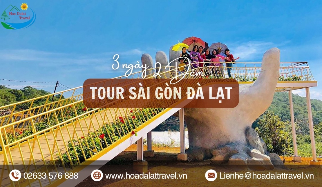 Tour Sài Gòn Đà Lạt 3 ngày 2 đêm