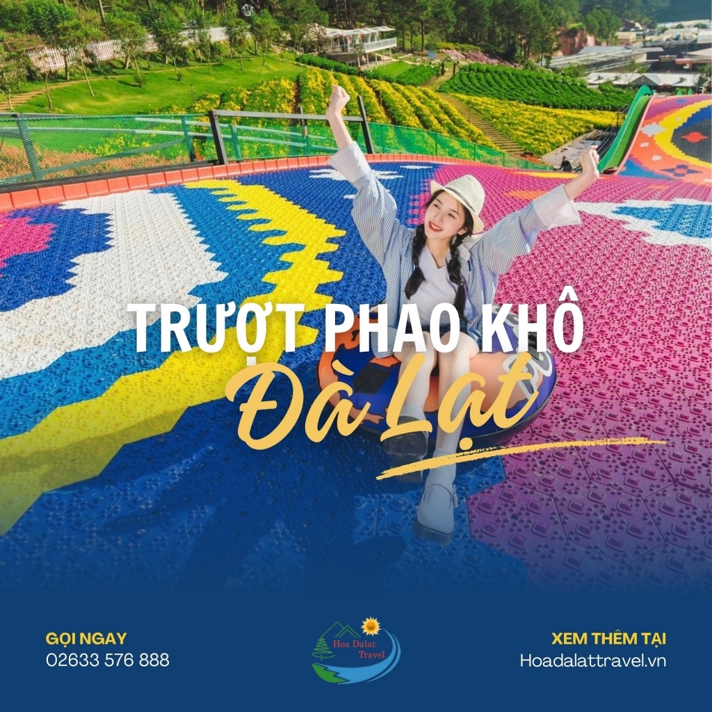 Trượt phao khô Đà Lạt