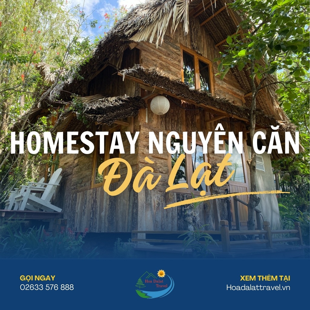 Homestay nguyên căn Đà Lạt