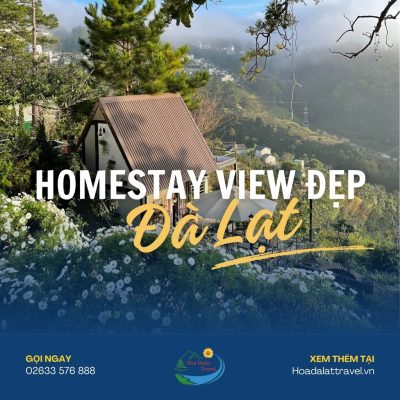 Homestay view đẹp Đà Lạt