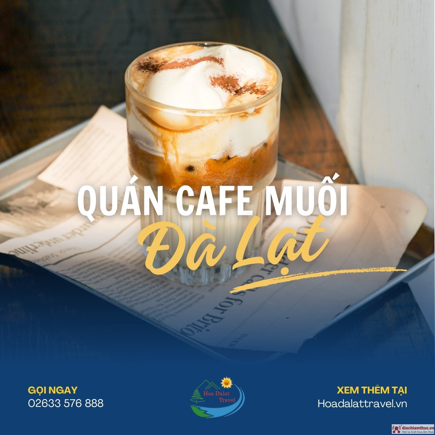 Quán cafe muối Đà Lạt