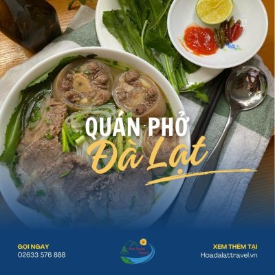 Quán phở Đà Lạt