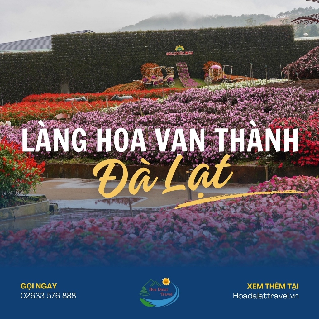 Làng hoa Vạn Thành Đà Lạt