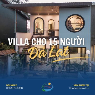 Villa Đà Lạt cho 15 người