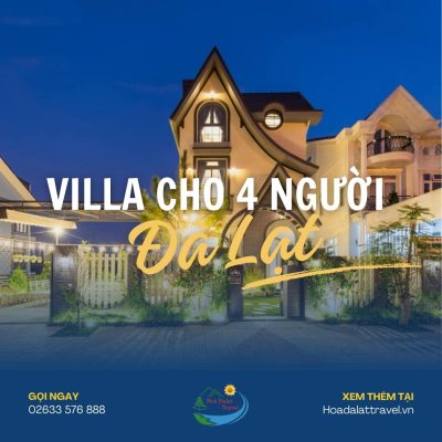 Villa Đà Lạt cho 4 người