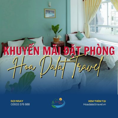 Khuyến mãi đặt phòng tại Hoa Dalat Travel